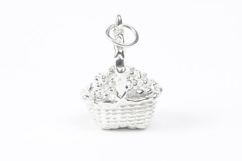 Sterling Silver Maine Blueberry Basket