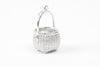 Sterling Silver Cathead Basket