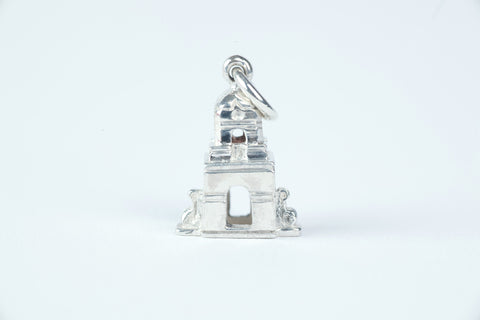 Worth Avenue Clock Tower in Sterling Silver